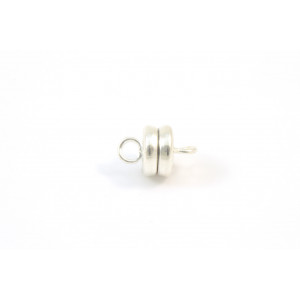 MAGNETIC CLASP 6MM SILVER PLATED